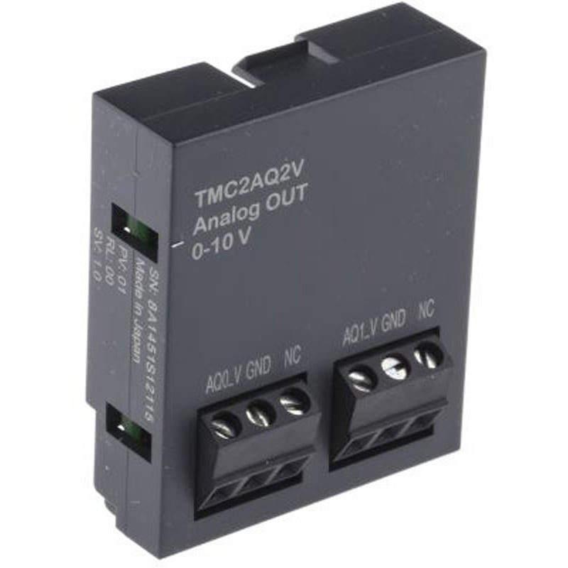 TMC2AQ2V Schneider Electric PLC I/Oモジュール TMC2AQ2V PLC I/Oモジュール Modicon M221用 シュナイダーエレクトリック 出力電流20mA 寸法41×35×15mm 1個