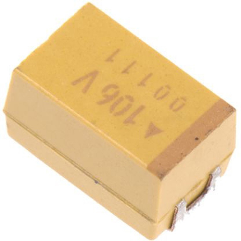 TPSE106K035R0200 KYOCERA AVX タンタルコンデンサ，10μF，35V dc，7343-43，TPSE106K035R0200 KYOCERA AVX 表面実装 二酸化マンガン 長さ7.3mm 1袋(25個)