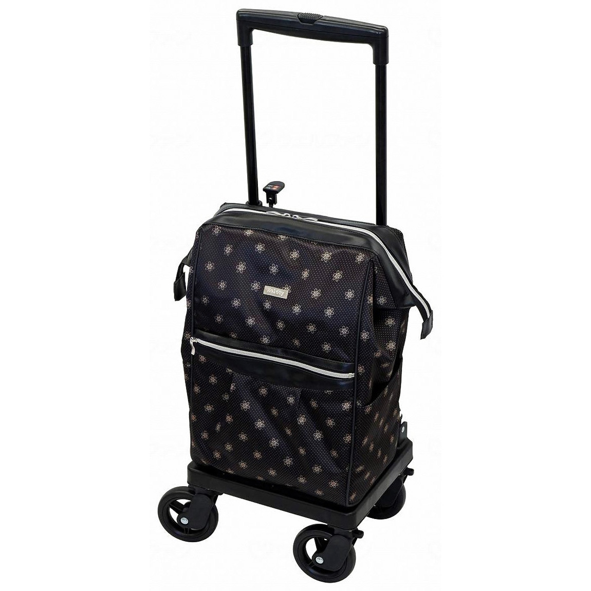 メロディスムーズグランデ/花柄ドットショコラ/- 島製作所 フローラルNB色