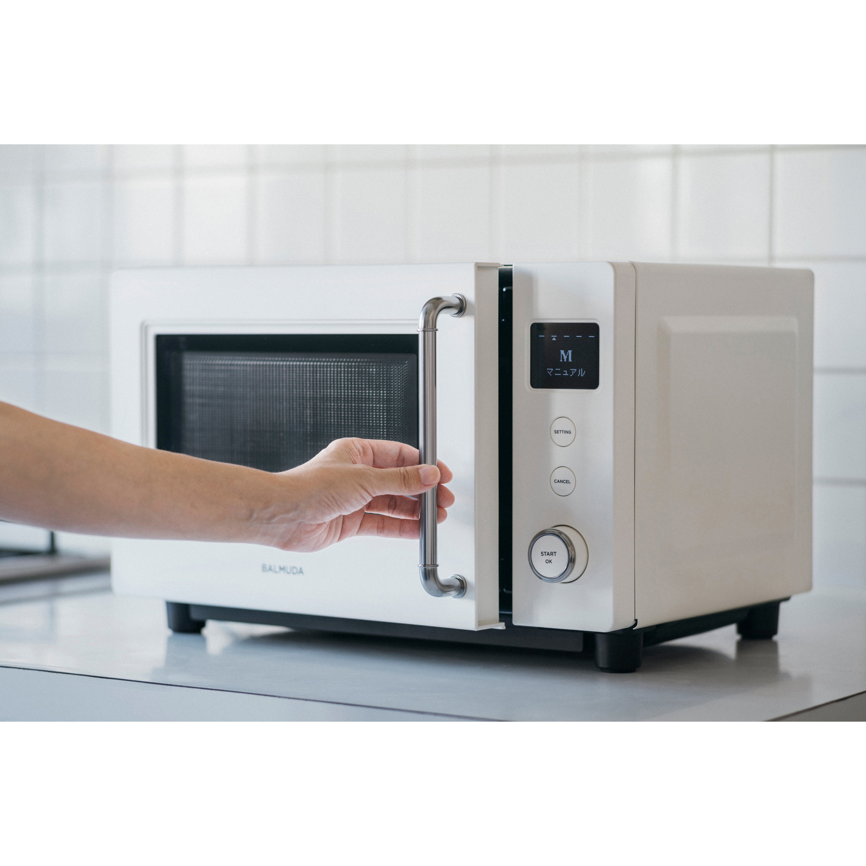 KRN01JP-WH 単機能レンジ 20L BALMUDA The Range S バルミューダ
