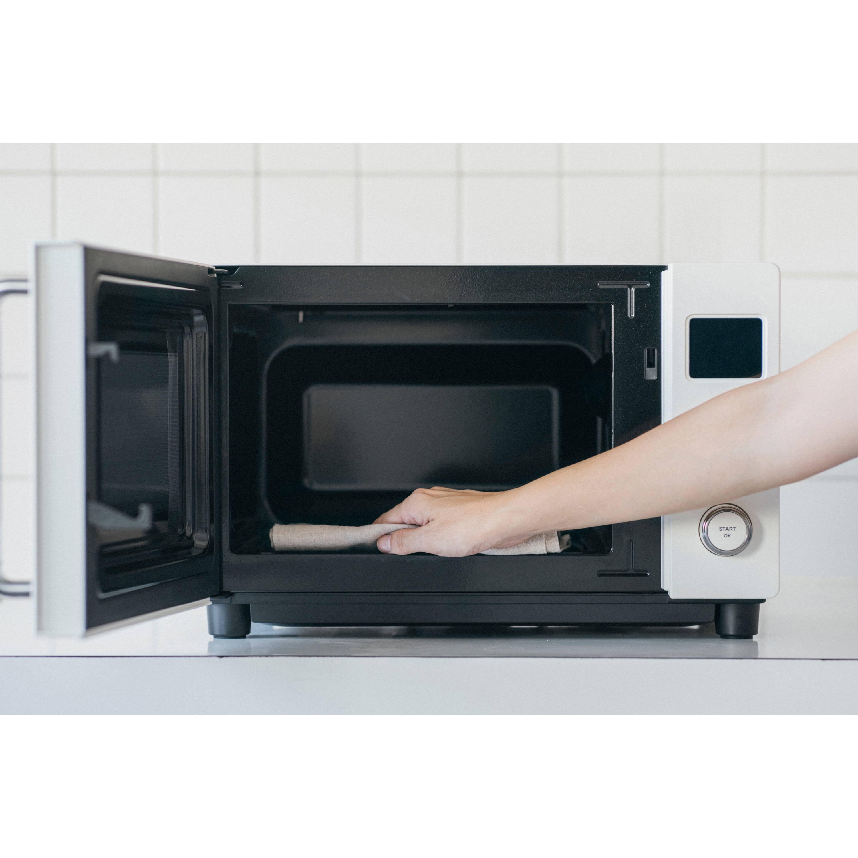 KRN01JP-WH 単機能レンジ 20L BALMUDA The Range S バルミューダ