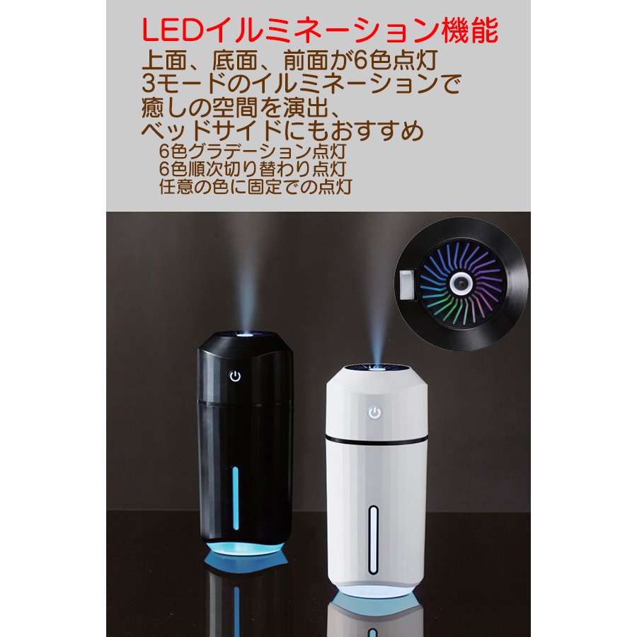 ACR-ST25Y-WH 超音波式モバイル加湿器 1個 ACRIVO 【通販モノタロウ】