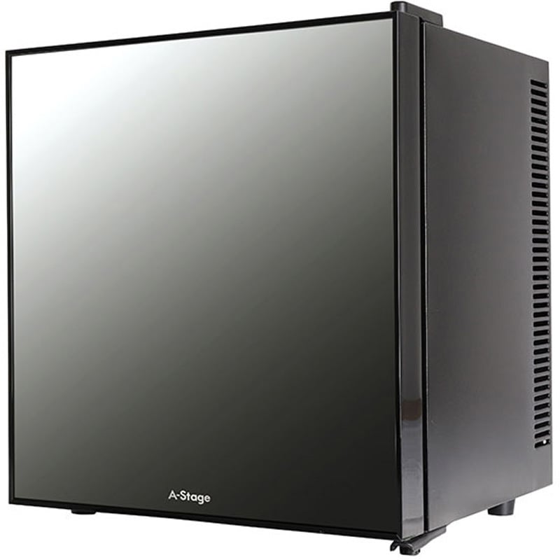 PR01B-20MG 1ドア ミラーガラス冷蔵庫 20L A-Stage ペルチェ式