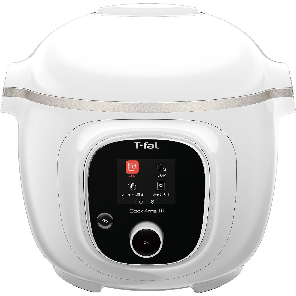 CY8751JP クックフォーミー ホワイト 6L (スロークッキング対応) 1台 T-fal(ティファール) 【通販モノタロウ】