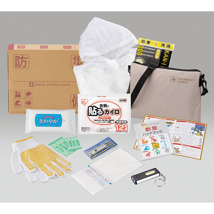 CMB-30 サコッシュ防災セット 1セット ゼニス[防災用品] 【通販