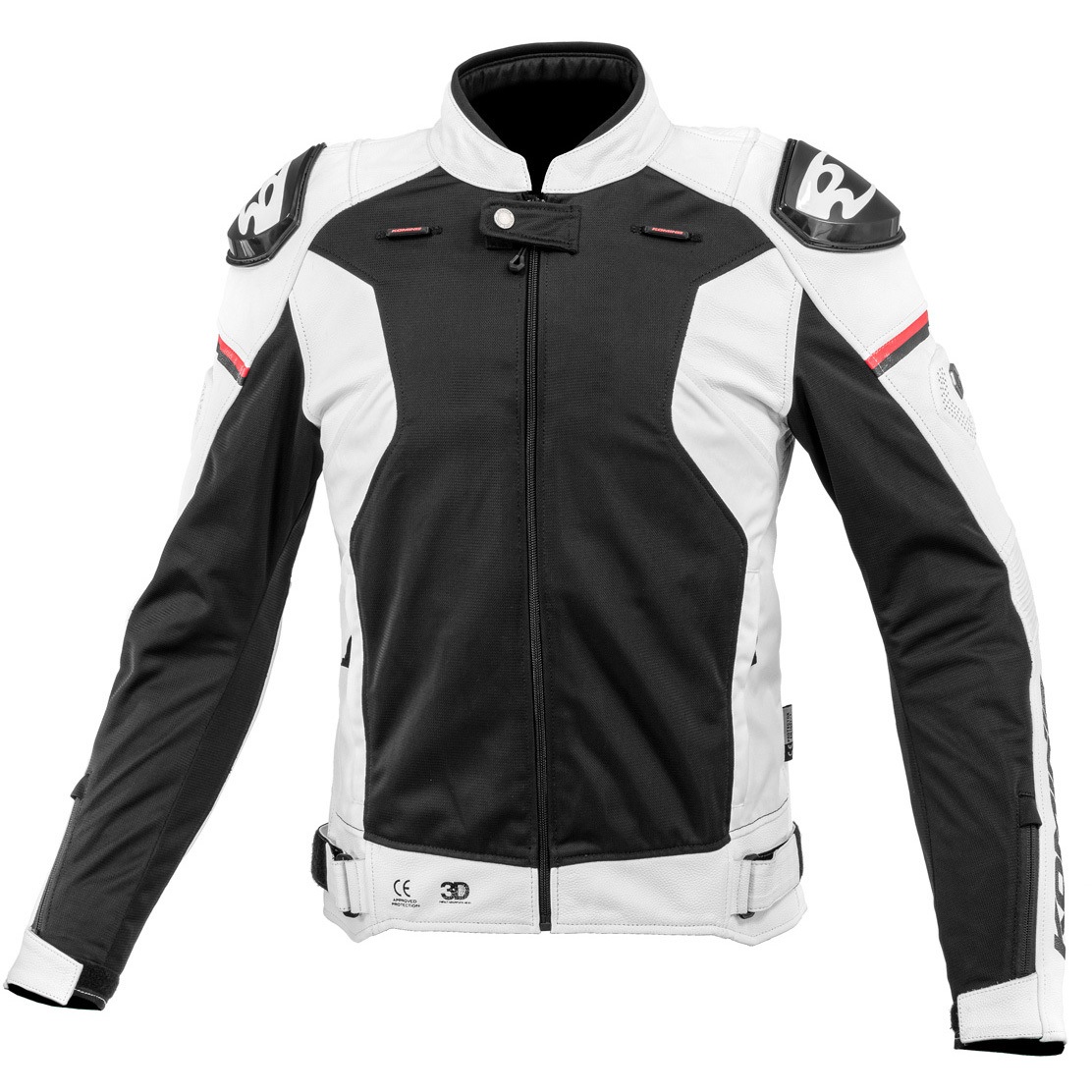 07-167 JK-167 レザーメッシュRスペックジャケット コミネ