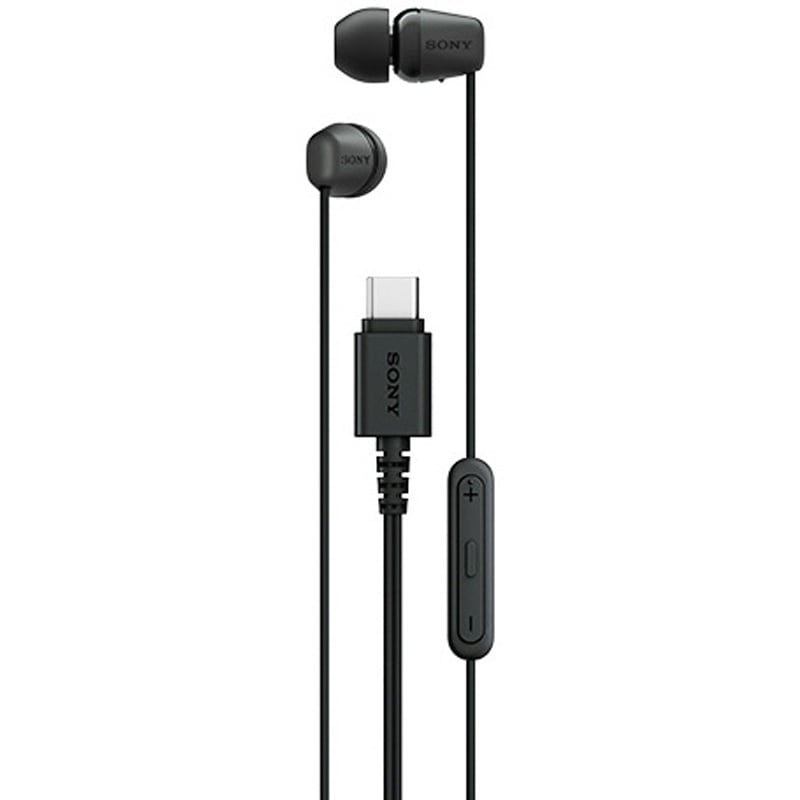 IER-EX15C BZ TYPE-C接続イヤホン SONY(ソニー) ブラック色 IER-EX15C
