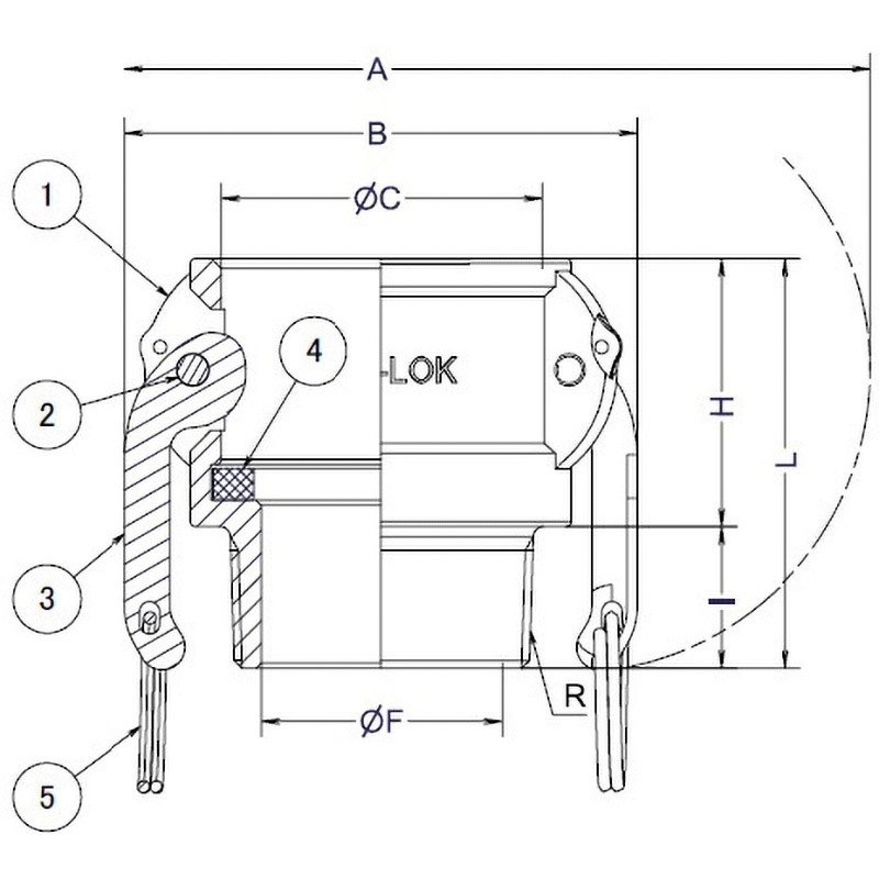 フルネスジャパン 雄ネジカプラー MAX-B アルミニウム 125A フルネスジャパン 雄ネジカプラー MAX-B アルミ 25A の通販 | 資材調達