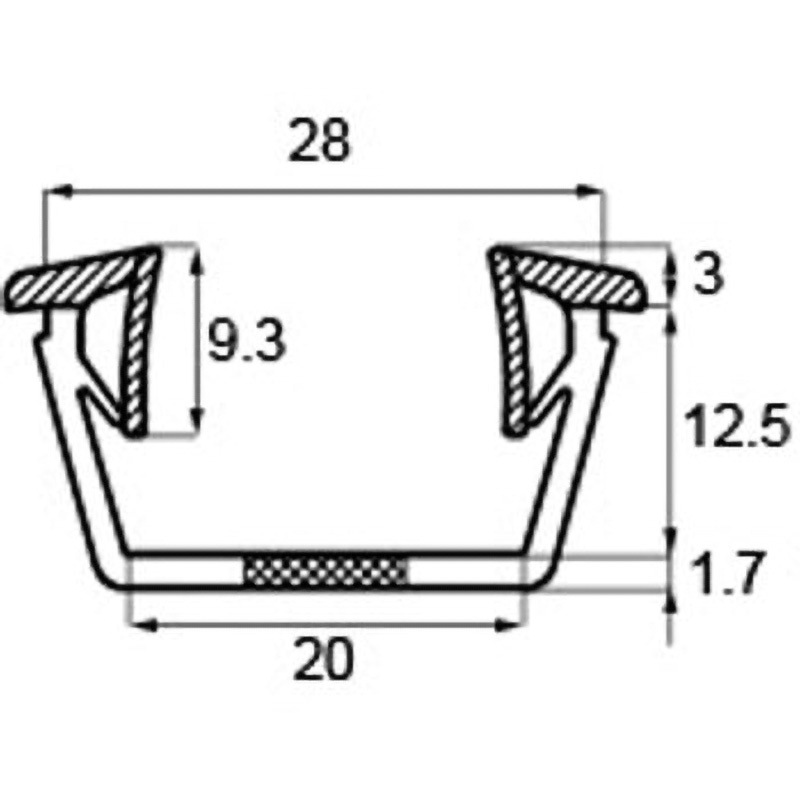 ECZB01 グレチャン 3ー12ー3 TOSTEM(LIXIL) 1巻長さ50m  ECZB01