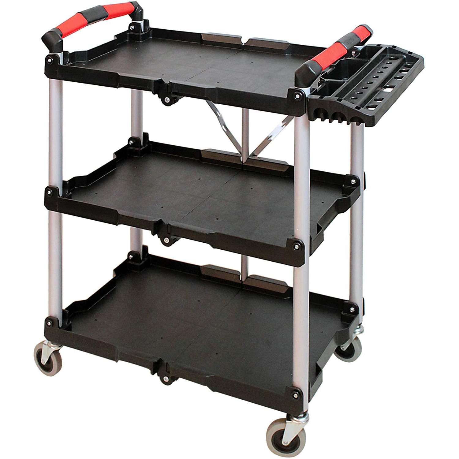 レン...＠love様❤️専用　ブライス　マントルピース　ダークグレー　４面背景付 ATS-130 ツールカートFD BIGMAN(ビッグマン) 3段 ブラック/シルバー色