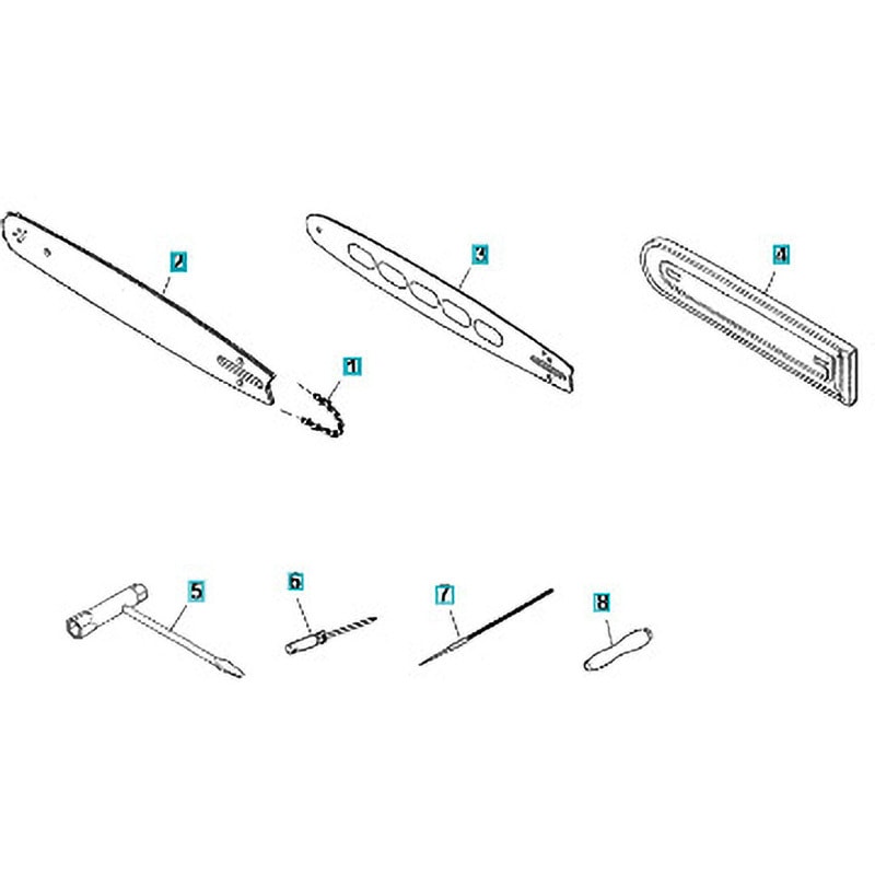 295052112 ゼノア エンジンチェーンソー GZ3850 部品 Tools and accessories ゼノア バー