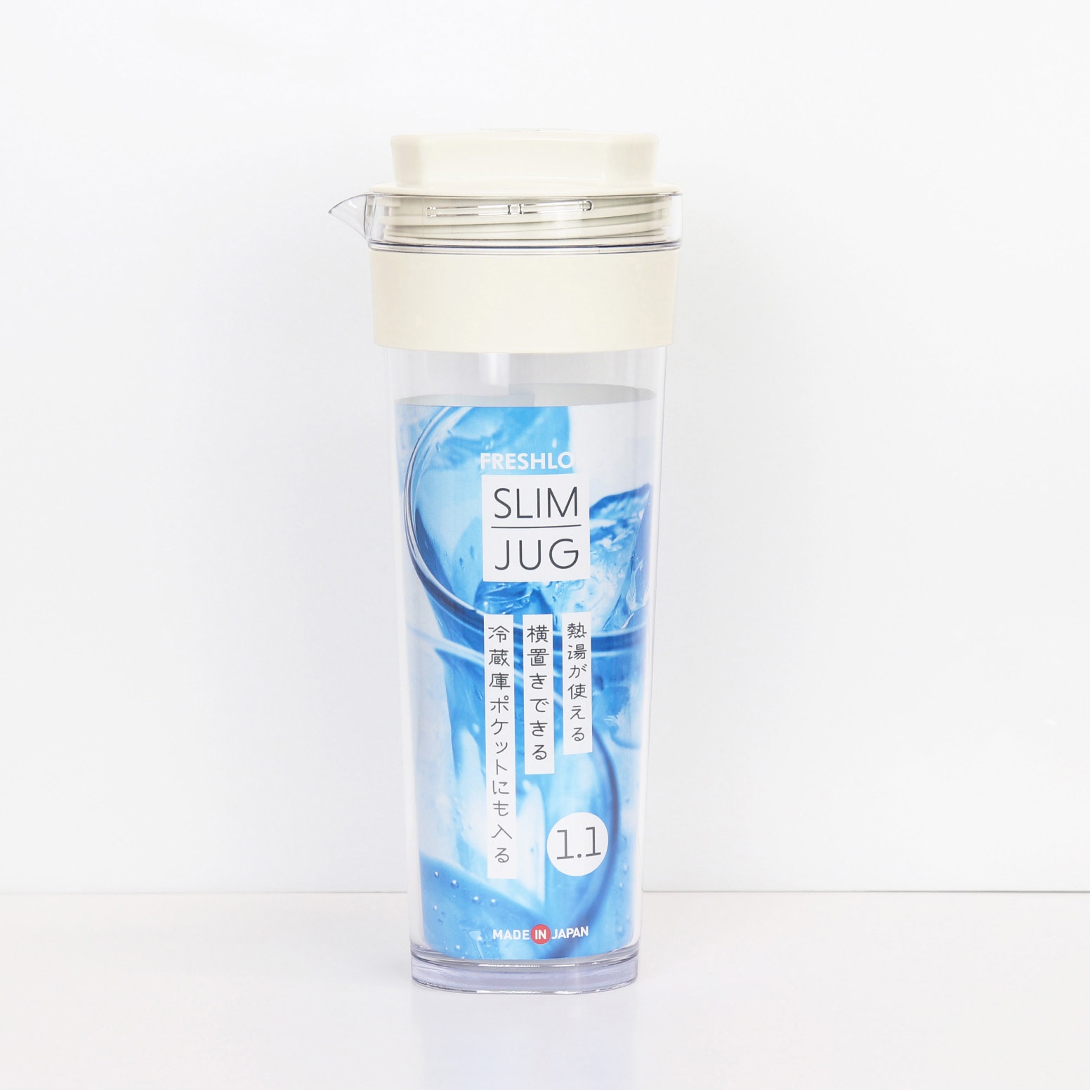 タケヤ スリムジャグ2 タケヤ化学工業 容量1.1L ミルクホワイト