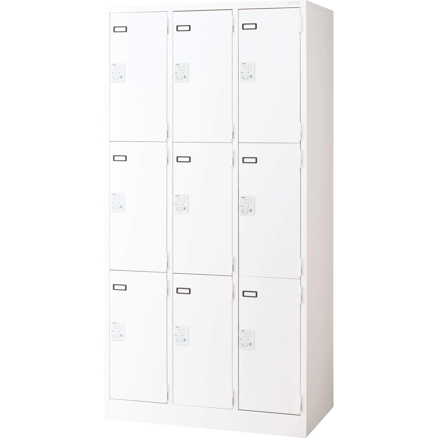 KL-79-ND-W キーレスロッカー LION (ライオン事務器) NDLタイプ(ダイヤル錠付) 幅900mm奥行515mm高さ1790mm  KL-79-ND-W