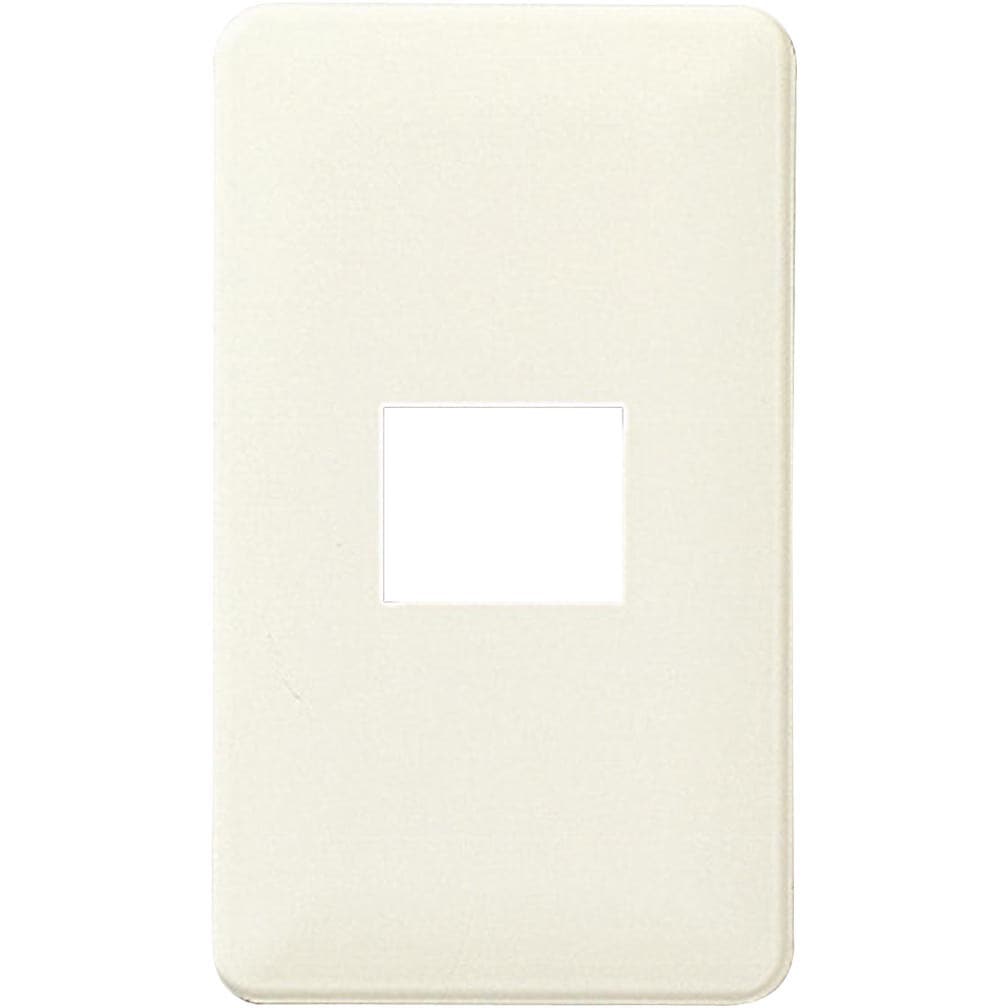 WN6001W010 フルカラーモダンプレート1コ用(ミルキーホワイト