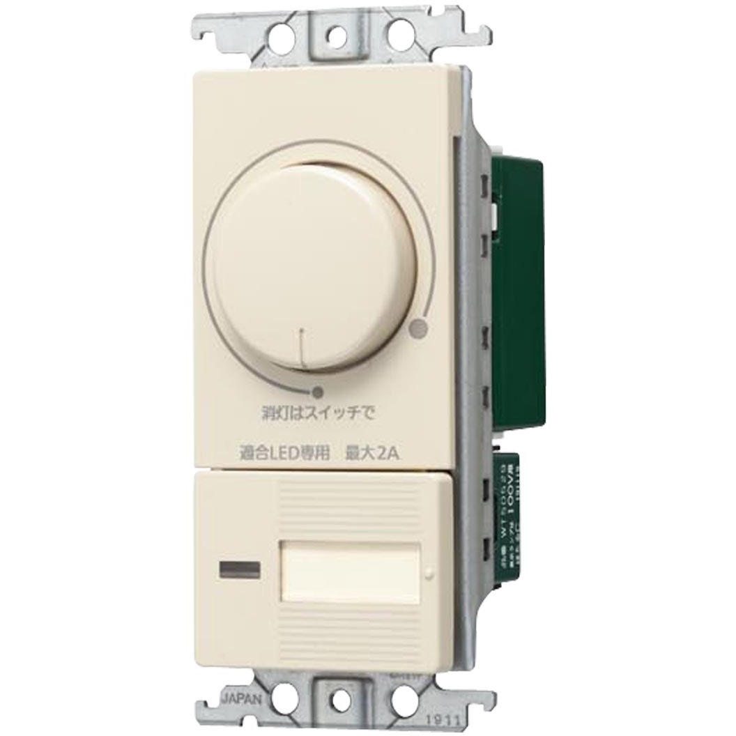 WTC57582F ワイドLED埋込逆位相調光スイッチC 1個 Panasonic(パナソニック) 【通販モノタロウ】 6,958円
