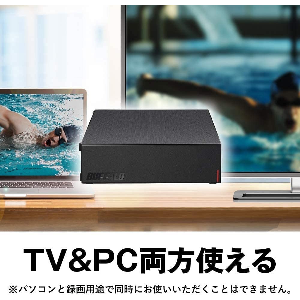 バッファロー USB3.2(Gen.1)対応外付けHDD 6TB ブラック HD-LE6U3-BB バッファロー USB3．2（Gen．1）対応外付けHDD 6TB ブラック HD