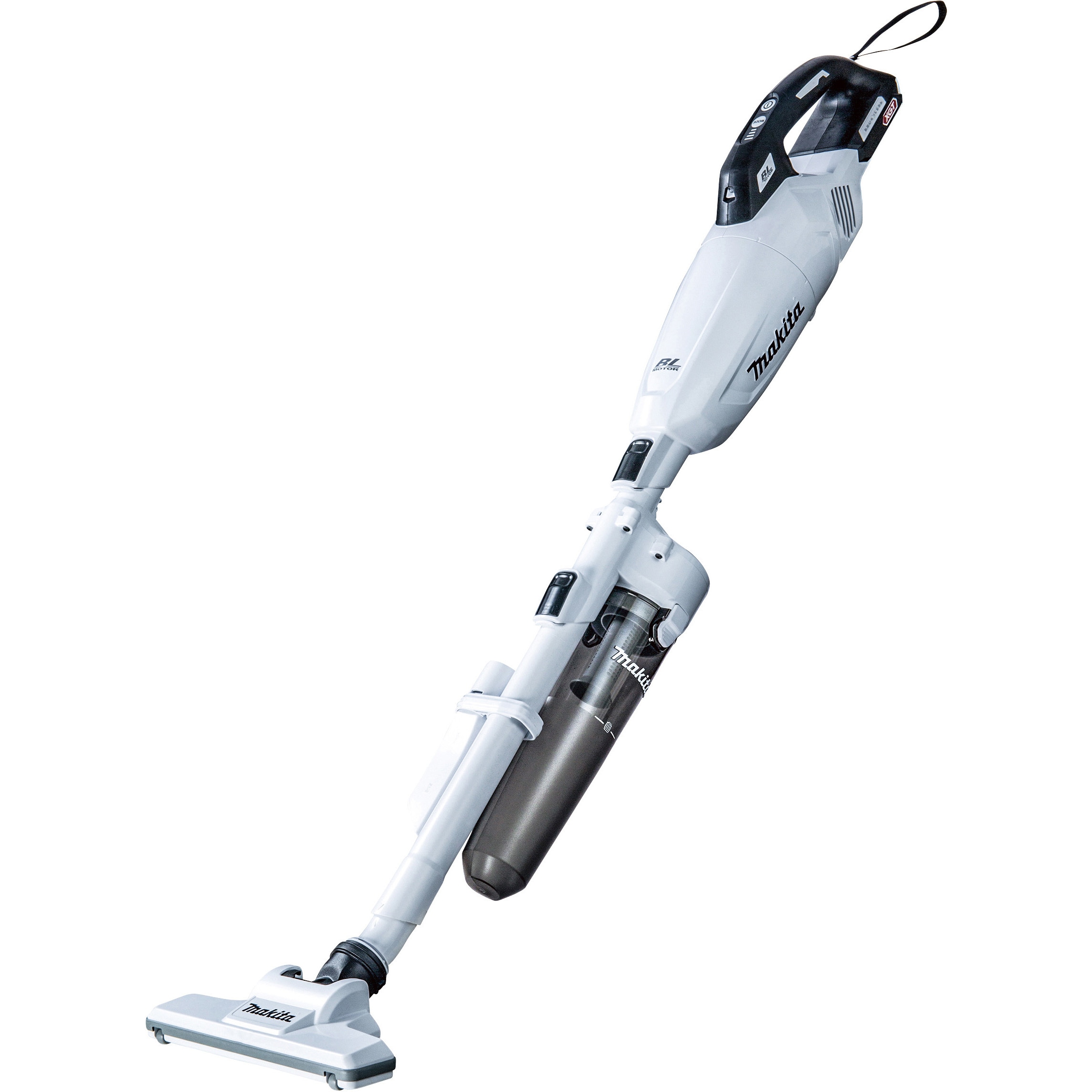 (マキタ) 充電式クリーナ CL001GZCW スノーホワイト 本体+ロック付サイクロンアタッチメント(集じん容量400mL)付 40Vmax対応 makita CL001GZCW 充電式クリーナ CL001GZ マキタ 電圧(V):直流36(40vmax