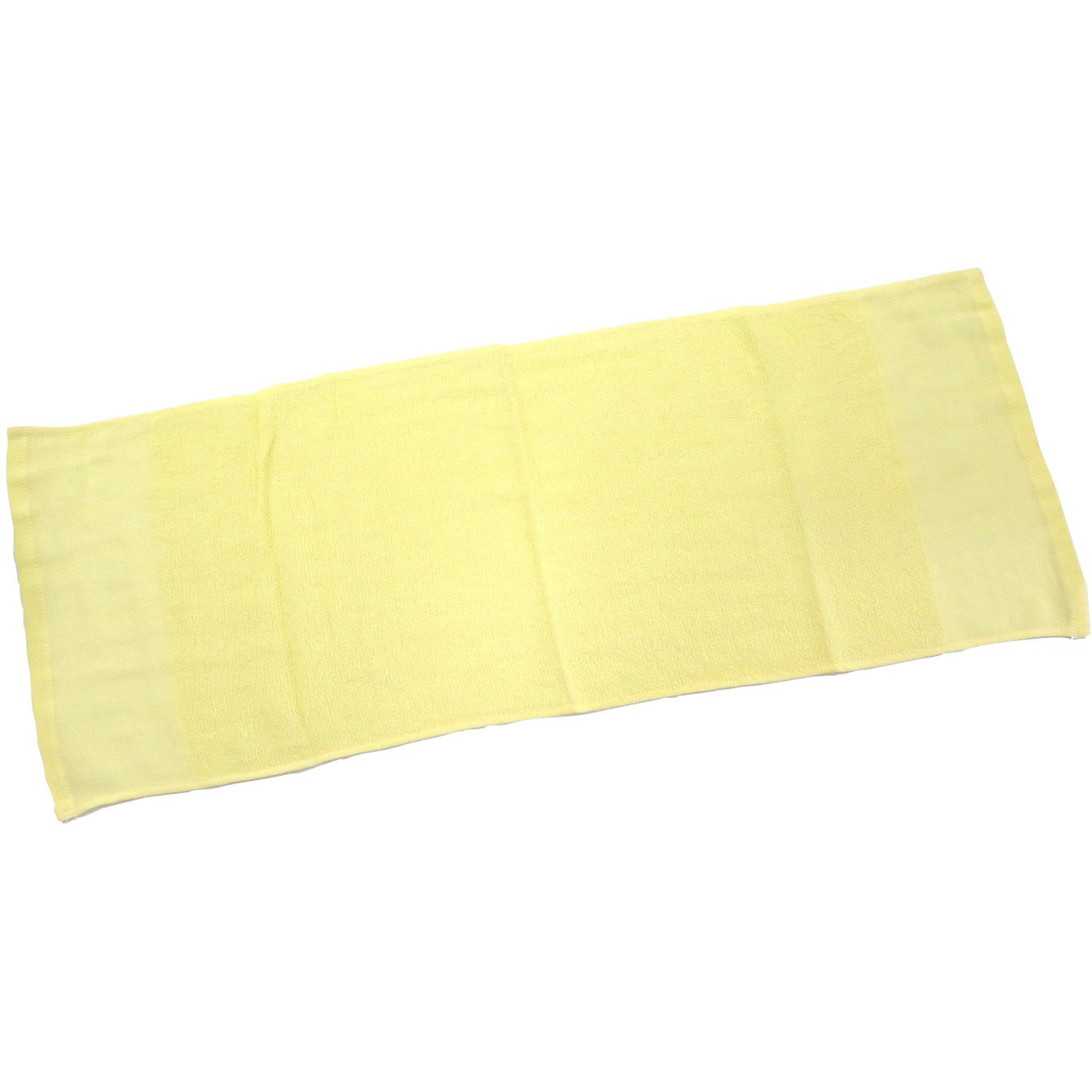 反応染め カラーフェイスタオル平地付き 広洋物産 イエロー色  1セット(60枚) 5,310円