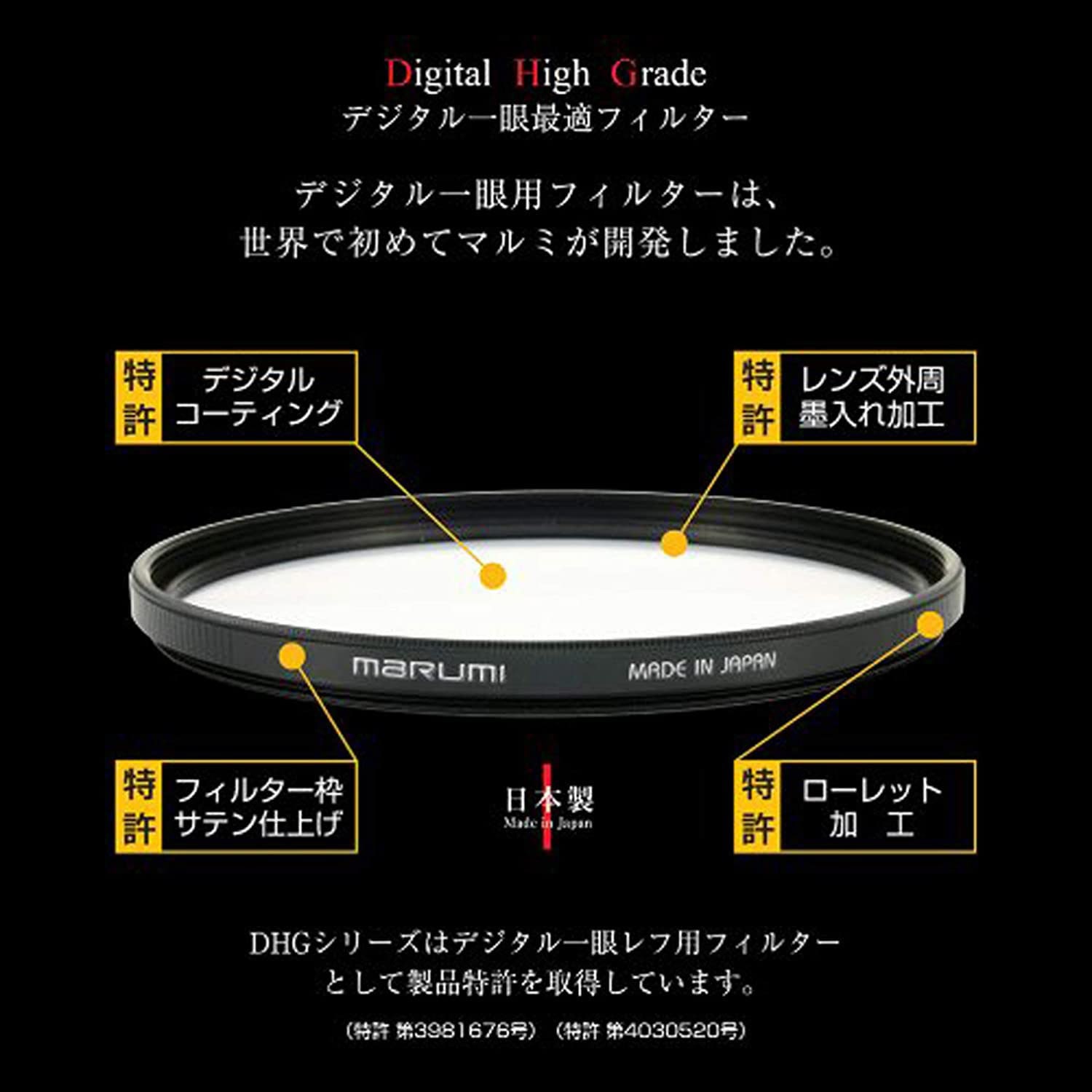 DHG レンズプロテクト 49mm レンズフィルター MARUMI フィルター直径
