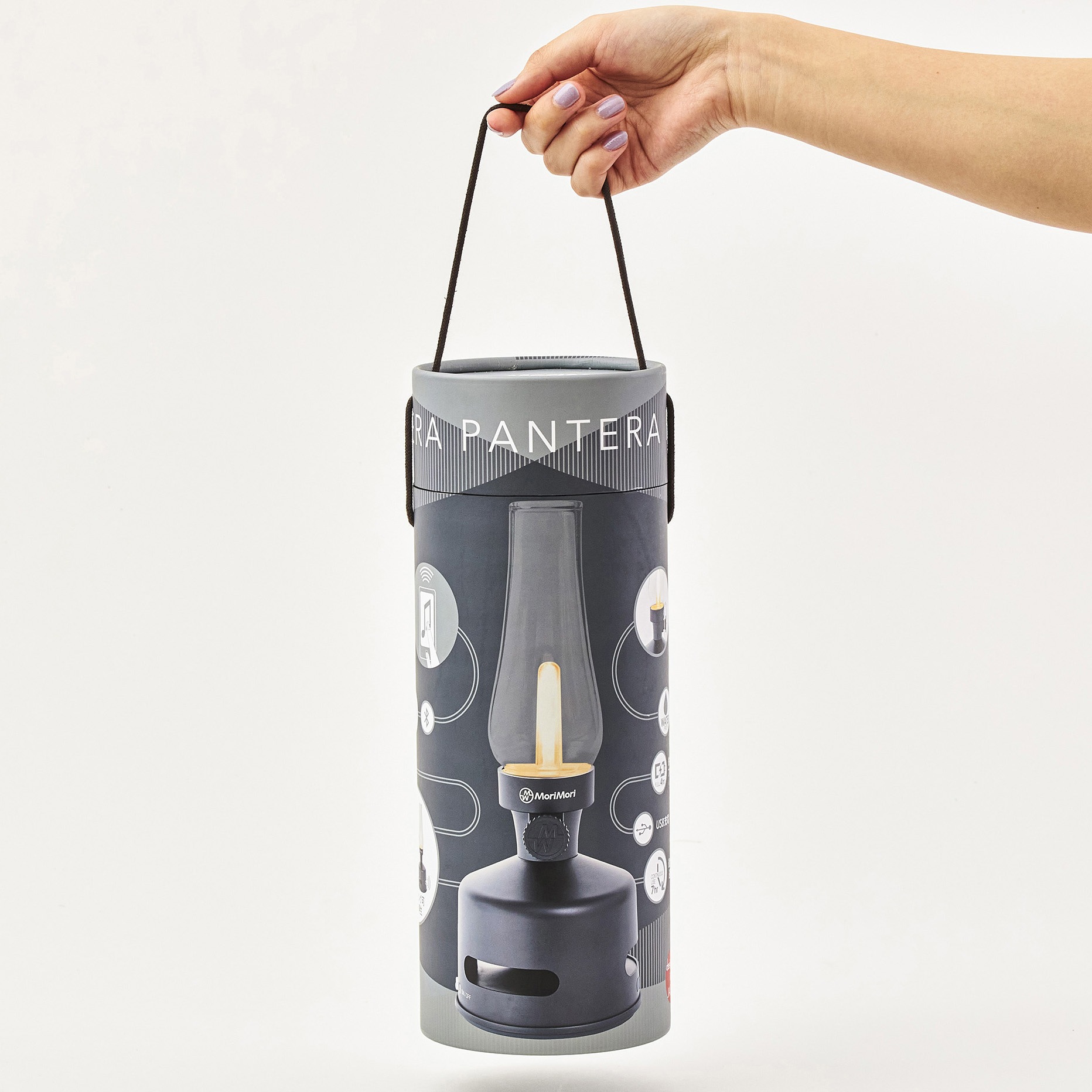 morimori ランタンスピーカー 美品 FLS-2009-bk FLS-2009-BK LED Lantern Speaker S 充電式 LEDランタン