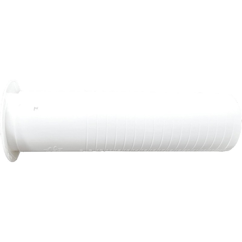 エアコン工事用傾斜角度可変式壁貫通ツバ付スリーブ(通して