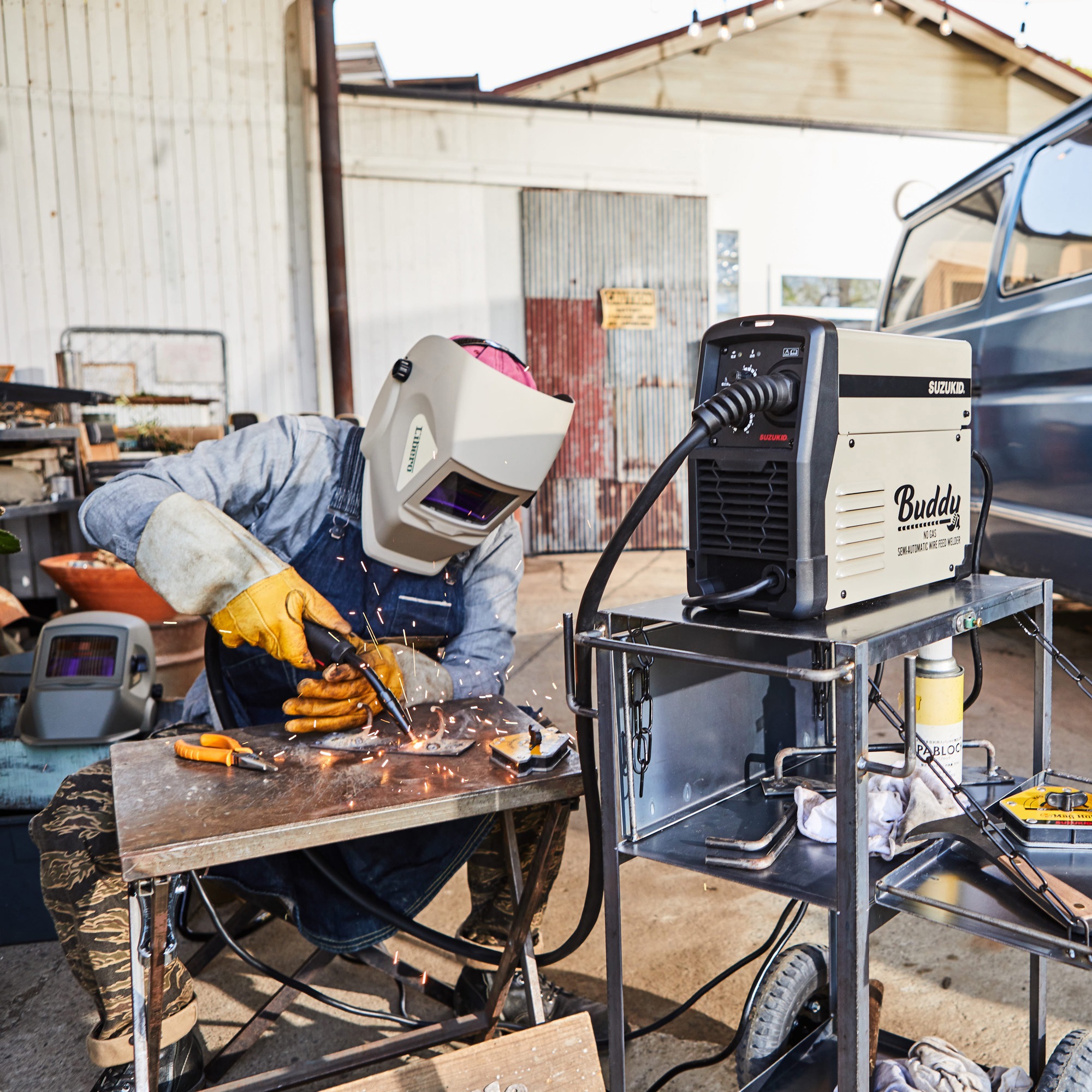 SBD-80SB 100V専用 直流インバータノンガス半自動溶接機 バディ80 1台 