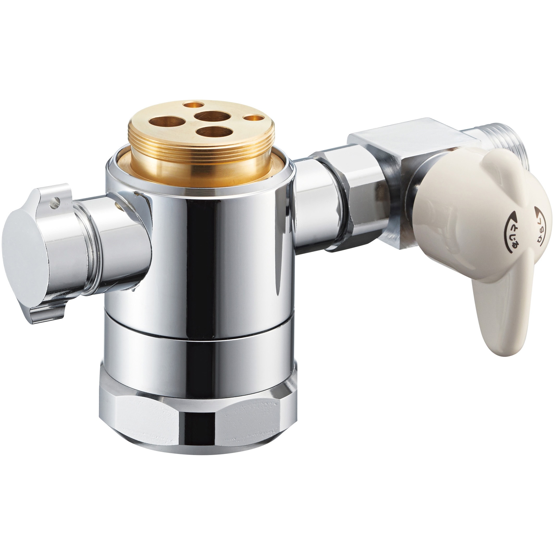 B98-AU4 シングル混合栓用分岐アダプター SANEI(旧:三栄水栓製作所) 幅