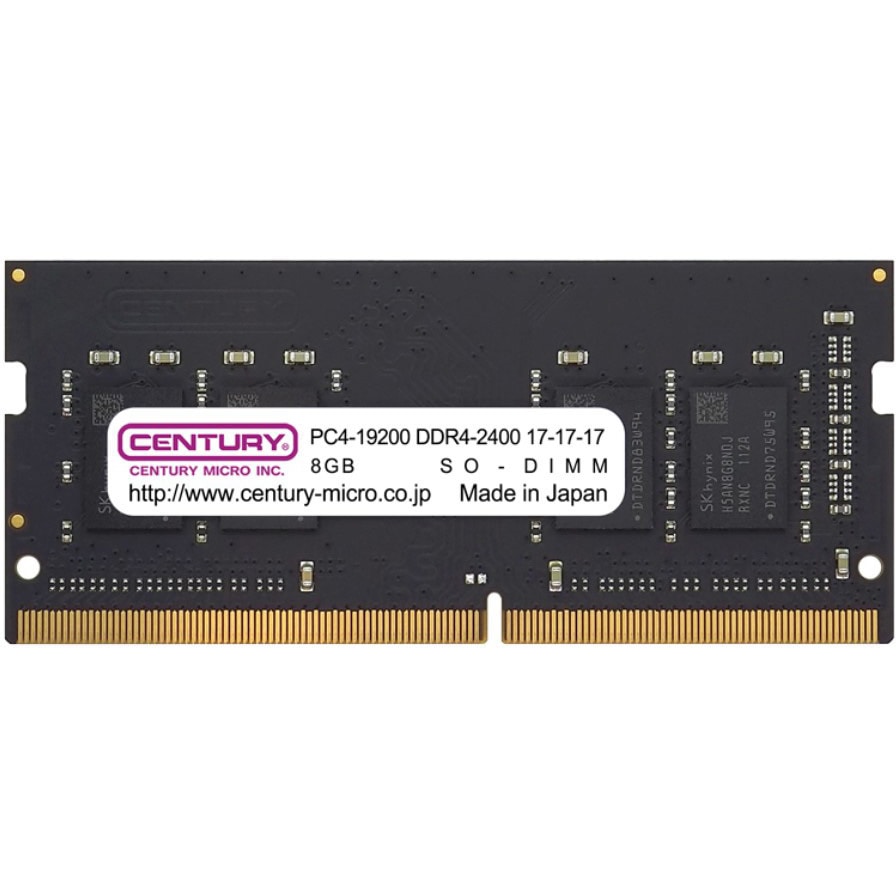 CB8G-SOD4U2400H NT用 PC4-19200 DDR4-2400 260pin SODIMM 2RK 1.2v