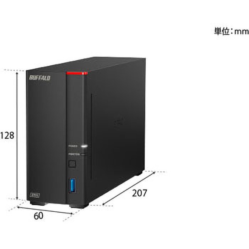 LS710D0601 リンクステーション LS710D ネットワークHDD 1ベイ 1本