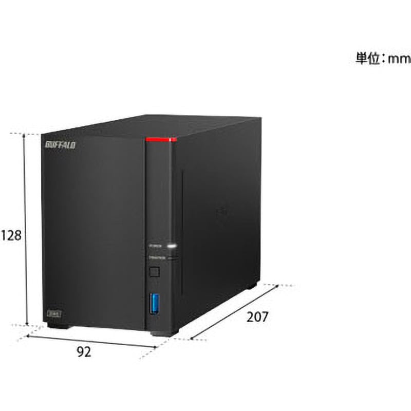 リンクステーション LS720D ネットワークHDD 2ベイ 容量2TB×2