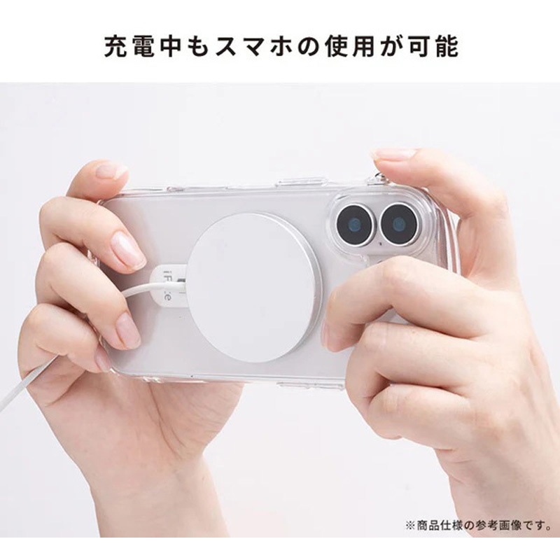41-183568 [iPhone 17 Pro専用]iFace Look in Clear Hybrid MagSynq