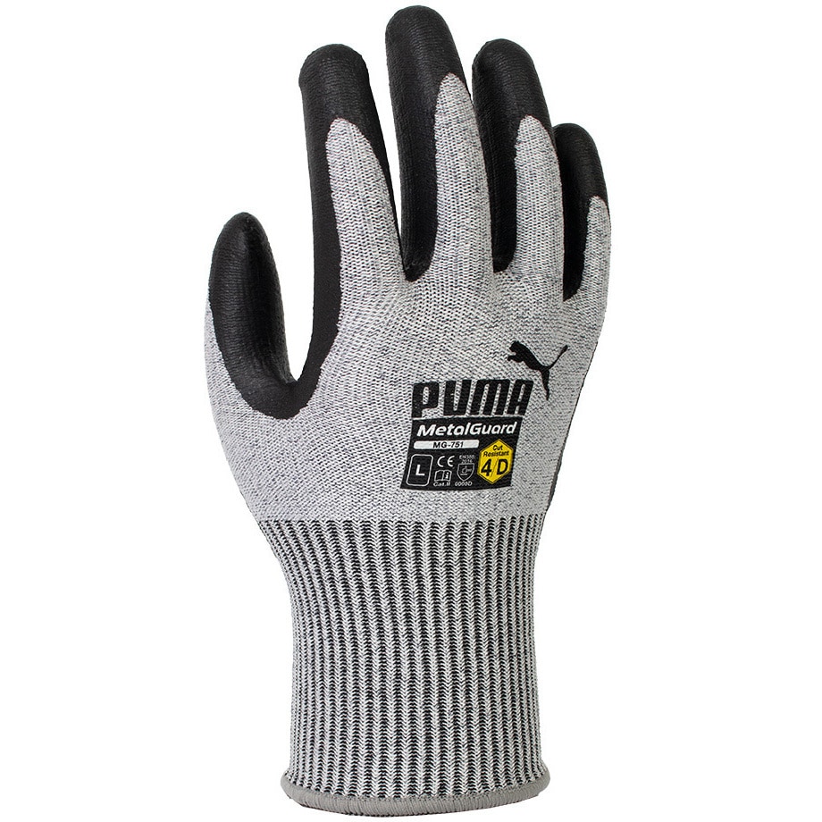 MG-751 メタルガード PUMA GLOVE ミックスネイビー色 13ゲージ サイズM