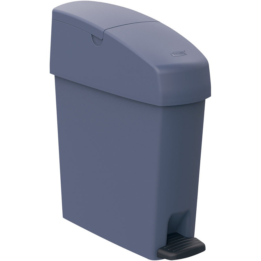 6948 トラスト サニタリーステップオンコンテナ トラスト ペダル式 角形 容量11L グレー色