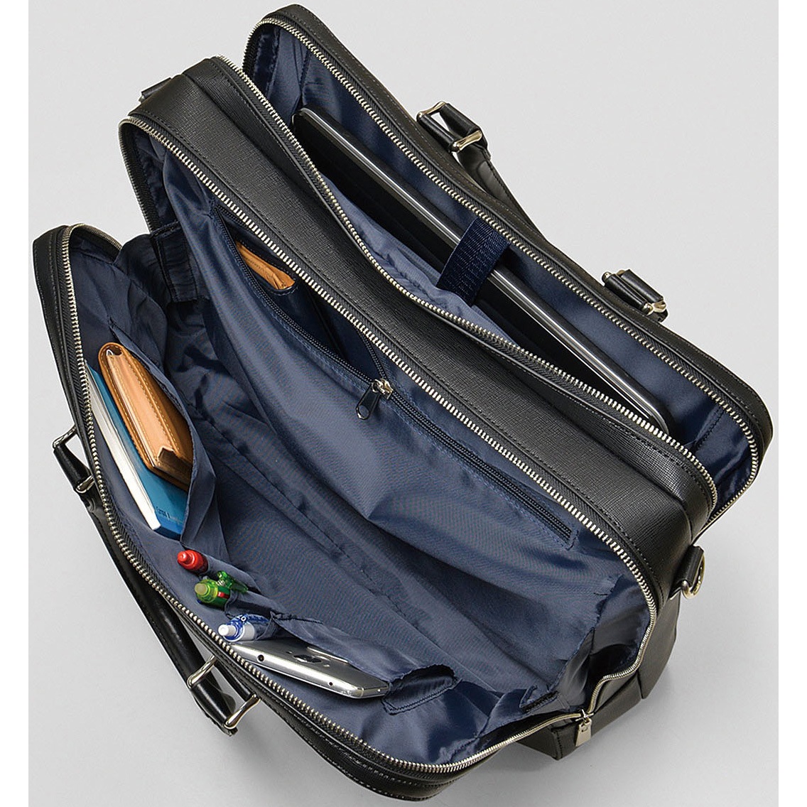 22-5354-10 BUSITOOL TRAOUTIL ブリーフケース ダブルルーム型 1個 