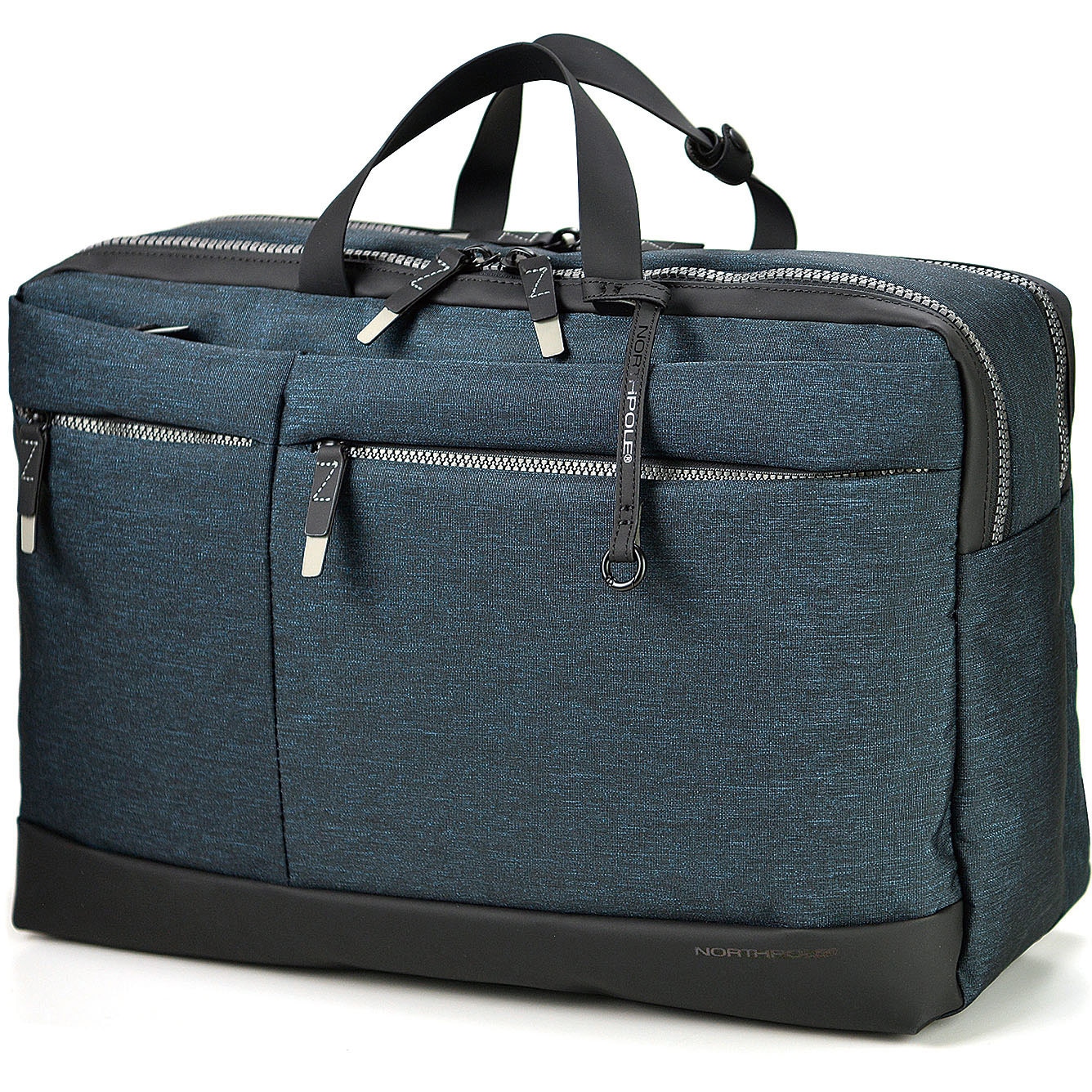 22-5361-80 NORTHPOLE FOGGY ブリーフケース 2WYA ダブルルーム型L ウノフク ネイビーブルー色   22-5361-80