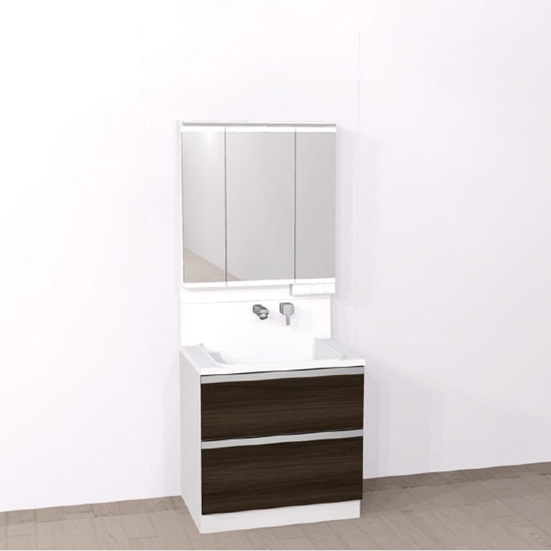 KV-B750WCTB-21-J1K+KVM-CL750-3B-KG+JHFM-1ZMB 洗面化粧台KV