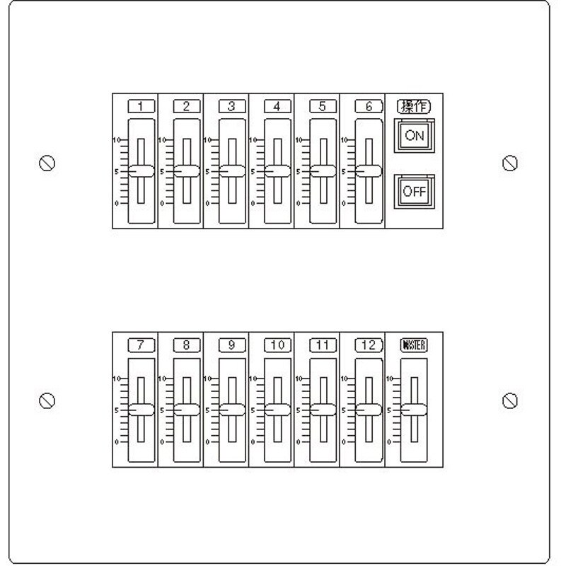 NQ77012K スライド式手動調光操作器 1台 Panasonic(パナソニック) 【通販モノタロウ】
