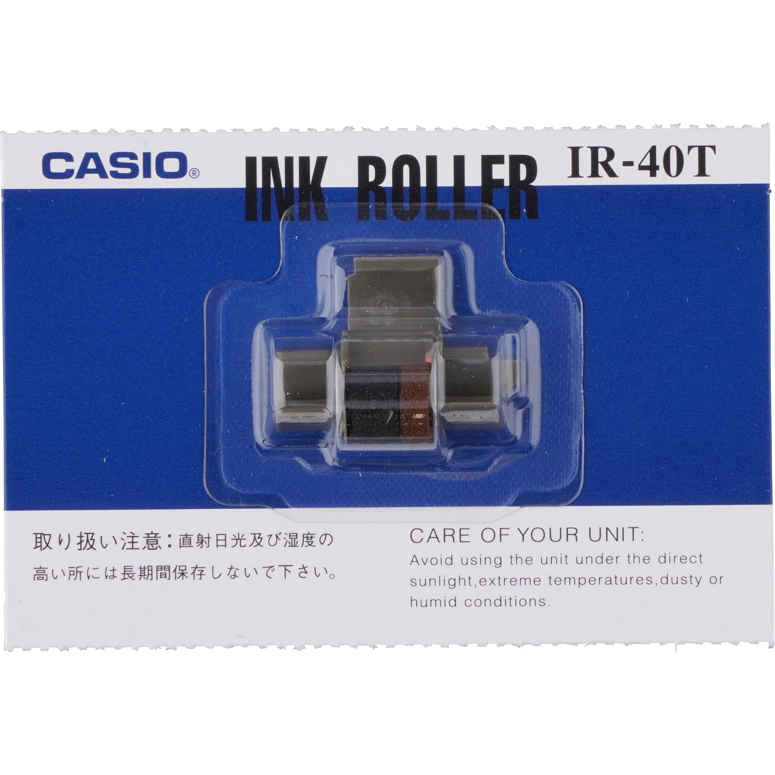 カシオ計算機　1個　【通販サイトMonotaRO】　IR-40T　インクローラー