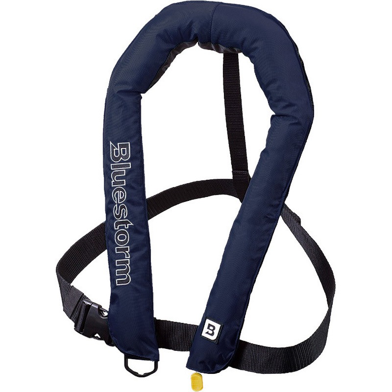 BSJ-2300RSⅡ Navy 手動膨脹 ライフジャケット 首掛 タイプA 2300RSⅡ