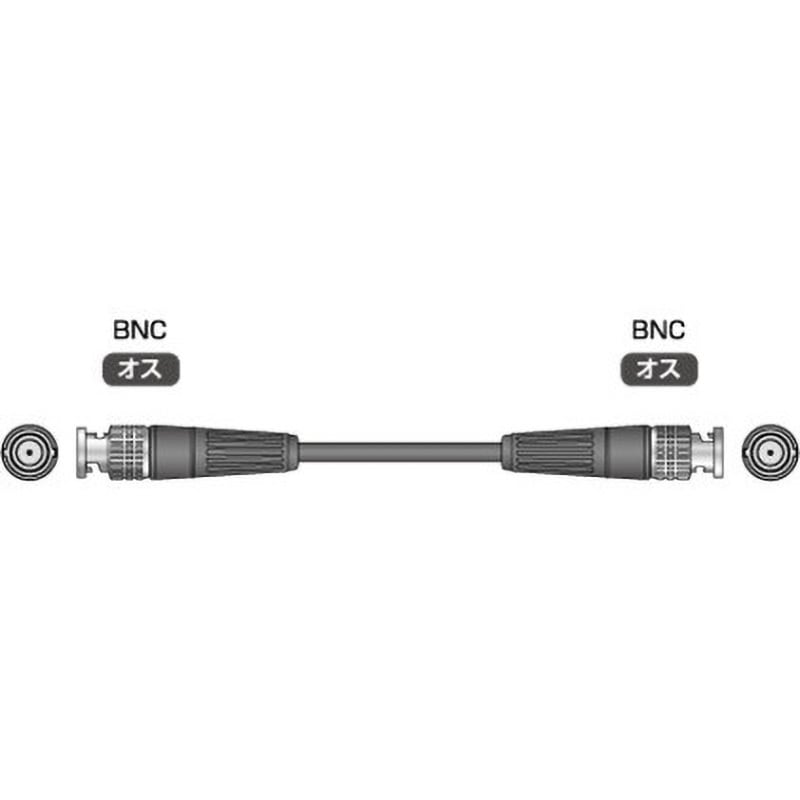 BNC-BNC-5CFB1m 3G/HD/SD-SDI対応同軸ケーブル(5CFB) 1本 イメージ