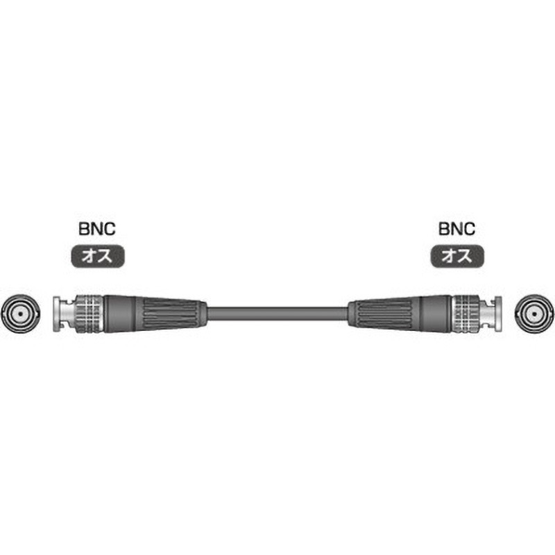 BNC-BNC-5CFB80m 3G/HD/SD-SDI対応同軸ケーブル(5CFB) イメージニクス 長さ80m 1本