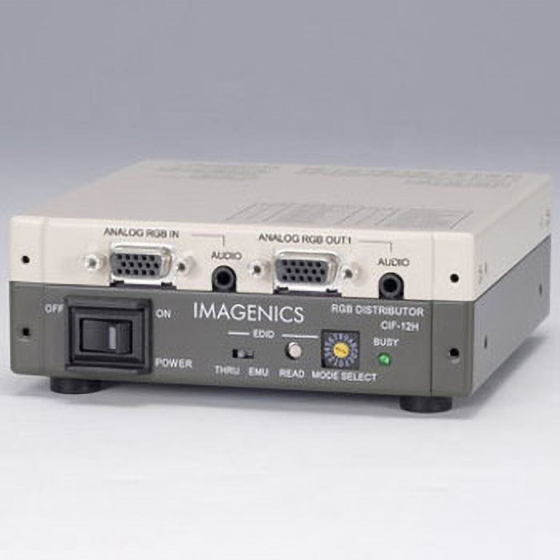CIF-12H アナログRGB・音声1入力2分配器 1台 イメージニクス 【通販モノタロウ】