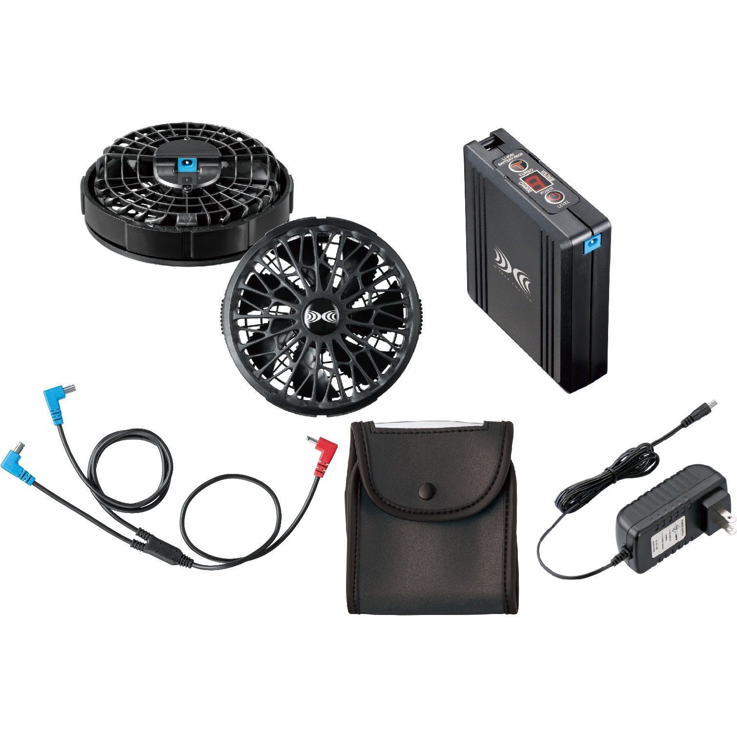 【新品未開封品】空調服 スターターキット SK23011 ブラック 株)空調服 SK23011（スターターキット）｜空調服・EFウェア専門店