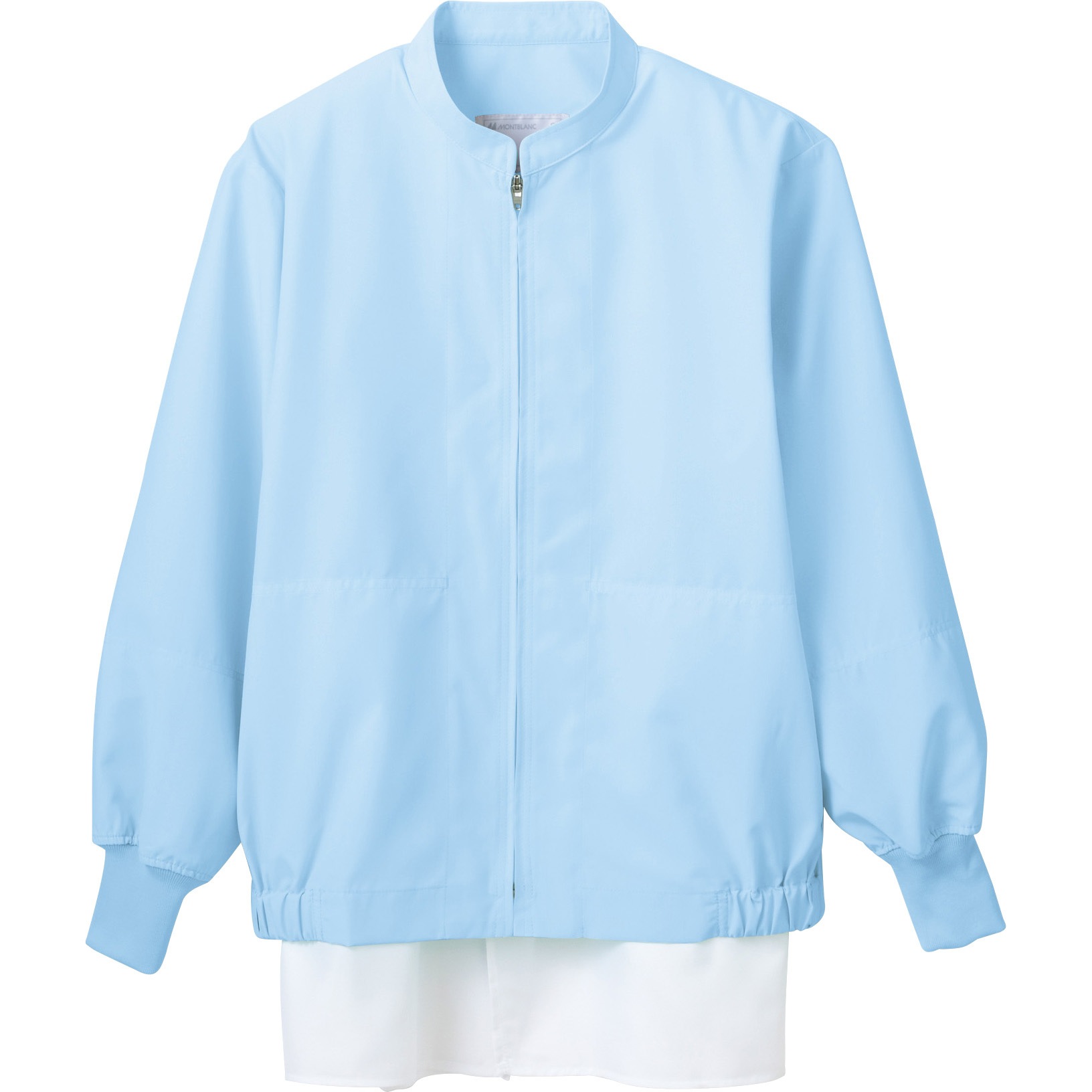 8-456_SS ジャンパー 兼用 長袖 8-45□ 住商モンブラン ブルー色 サイズSS