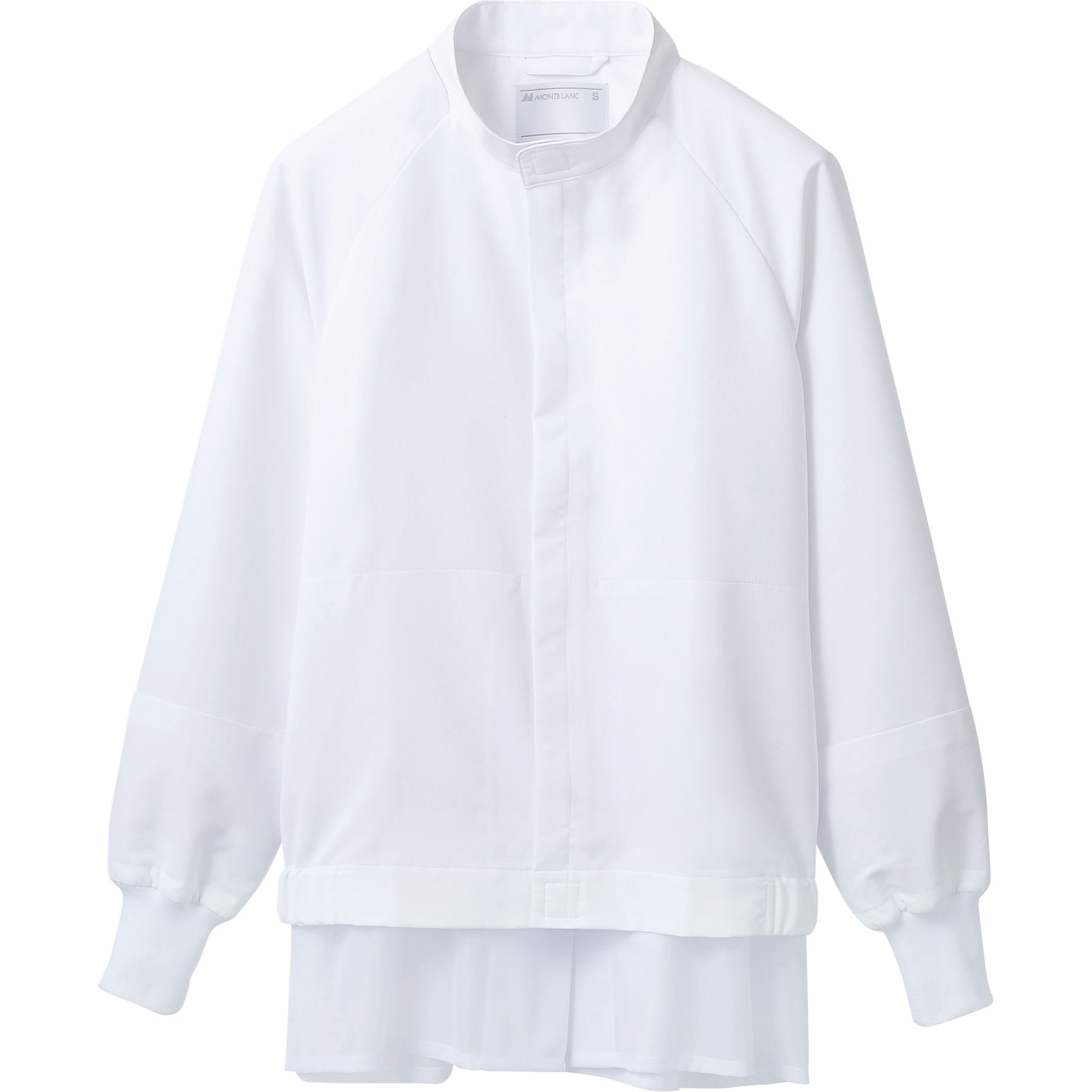 ST8701-2_S ジャンパー 兼用 長袖 住商モンブラン 白色 サイズS