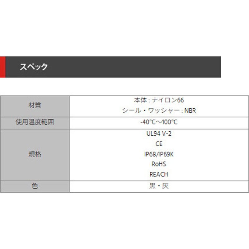 G1214B ナイロン ケーブルグランド デンカエレクトロン 1個 G1214B