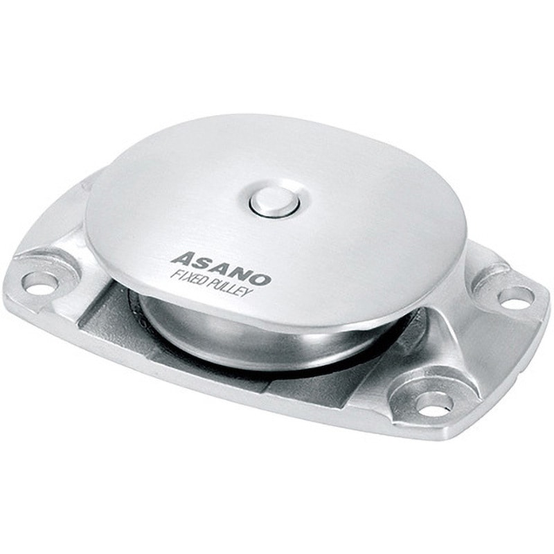 固定式口金 AK10267 固定滑車 横型1車TR-B(ステンレスベアリング入) 浅野金属工業