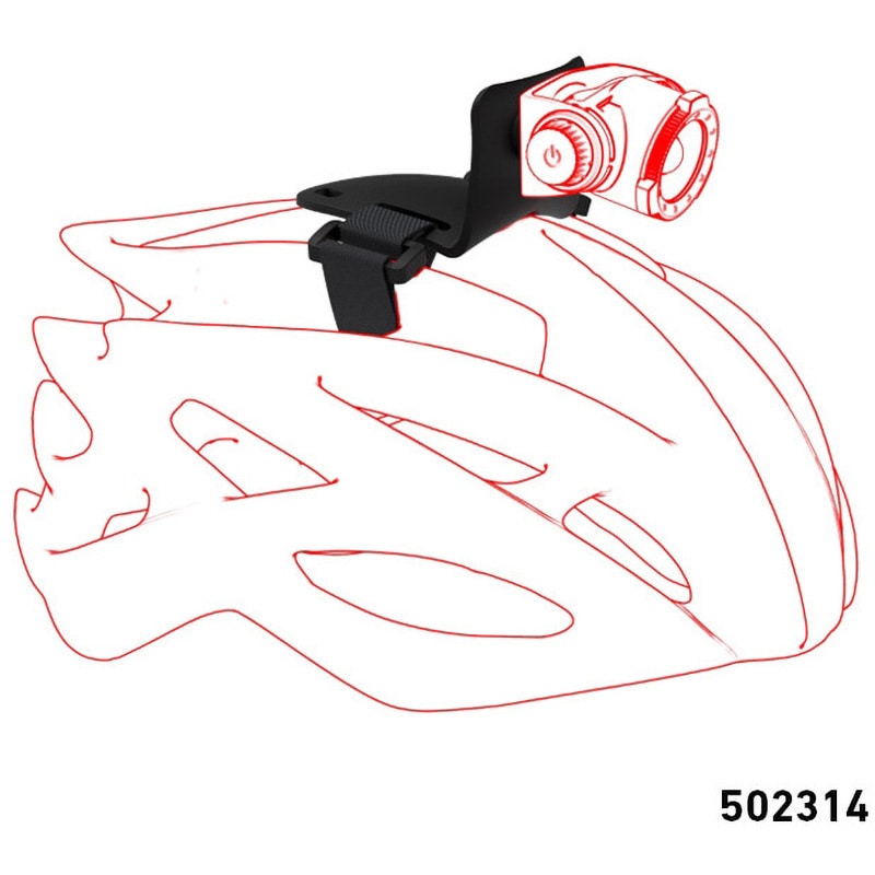 502314 ヘルメット装着キット 1個 LED LENSER 【通販モノタロウ】