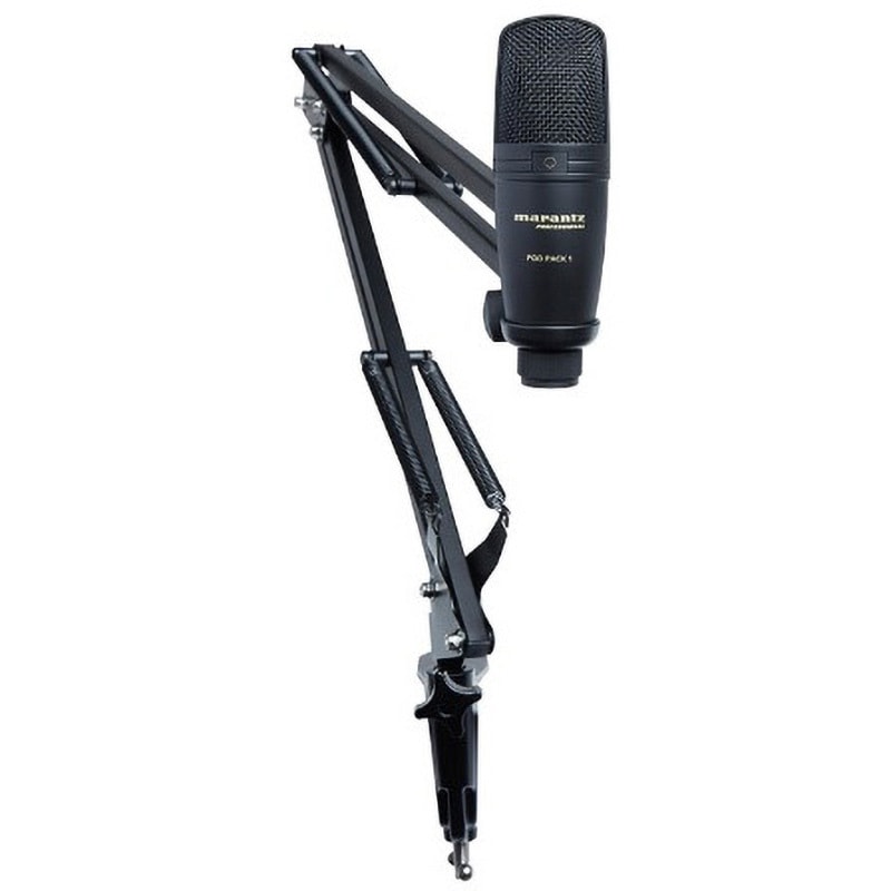 PODPACK1J 放送/配信用USBコンデンサーマイク&ブームアームスタンド