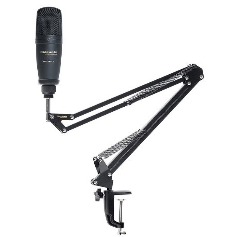 PODPACK1J 放送/配信用USBコンデンサーマイク&ブームアームスタンド